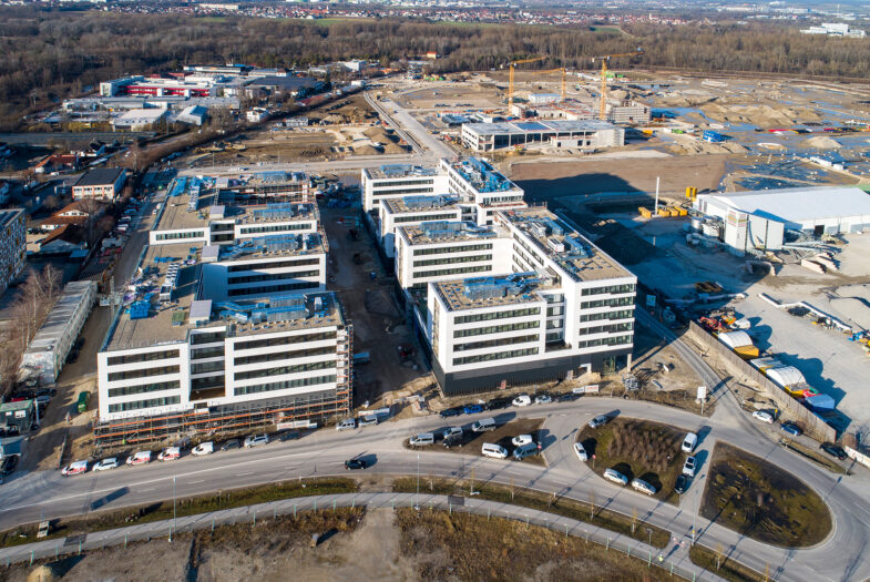 Zukünftiger Schwerpunkt in der neuen VW-Welt: Der IN-Campus in Ingolstadt. Foto: Audi