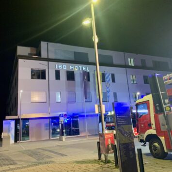 IBB-Hotel nach Brand evakuiert